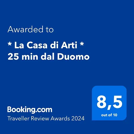 Apartman * La Casa Di Arti * 25 Min Dal Duomo Milánó